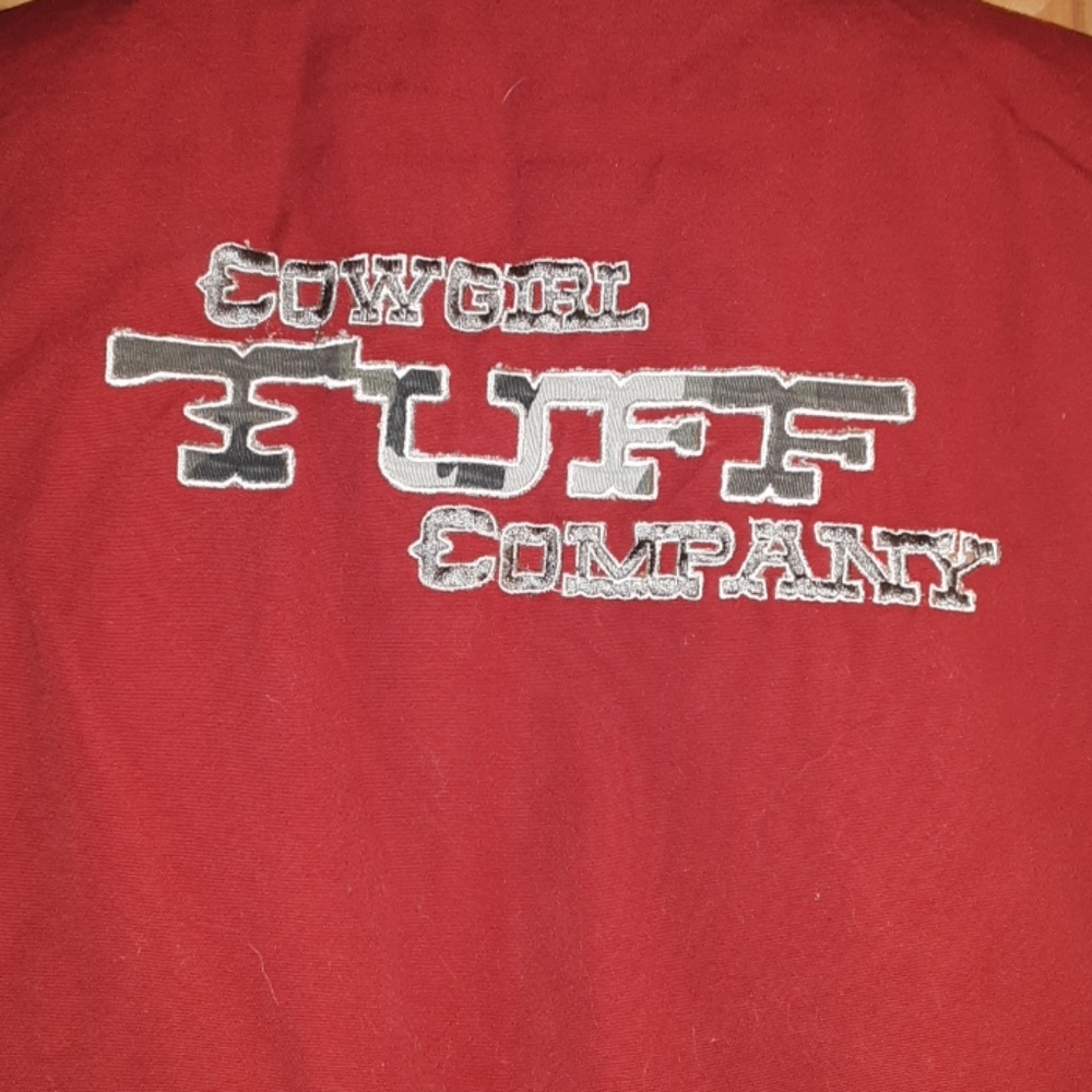 Cowgirl Tuff reversable vest